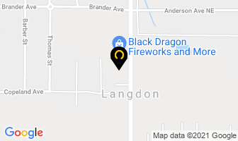 Langdon Waterworks Limited in Rocky View County map
