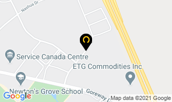 Lange Transportation & Storage in Mississauga map