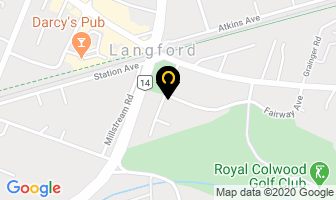 Langford Denture Clinic in Victoria map