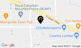 Langley Acupuncture Clinic in Langley map
