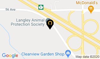 Langley Animal Protection Society in Langley map