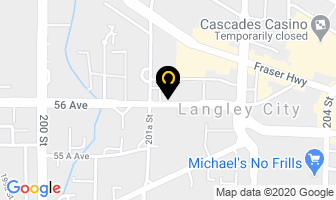 Langley Hair Studio in Greater Vancouver map