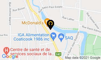 L'animatout in Coaticook map