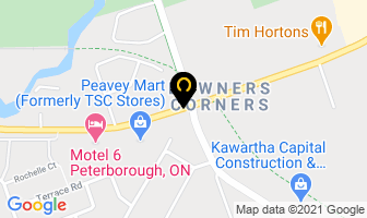 Lansdowne East Auto Wash in Peterborough map