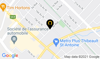 L'antre-Jeunes Inc in Saint-Jérôme map