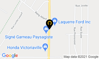 Laquerre Chrysler Inc in Victoriaville map