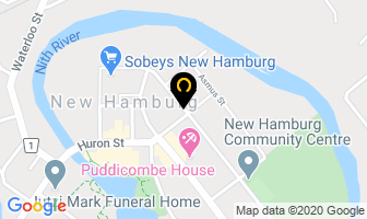 Larry K Taylor in New Hamburg map