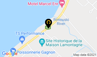 L'as Du Camion 2000 Inc in Rimouski map
