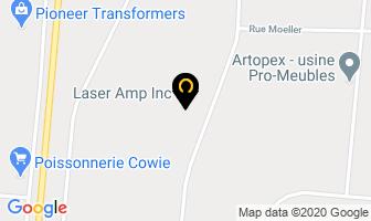 Laser Amp Inc in Charlemagne map