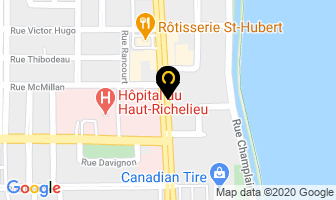 Laser Eterna in Saint-Jean-sur-Richelieu map