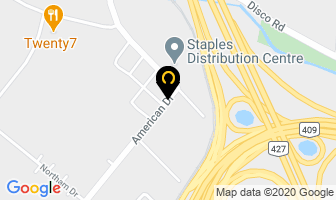 Laser Quest Corporation in Mississauga map