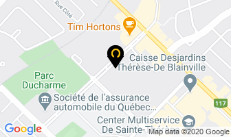 Laser Sante Plus in Sainte-Thérèse map