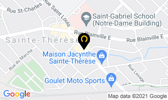 Laser Sant&eacute; Plus in Sainte-Thérèse map