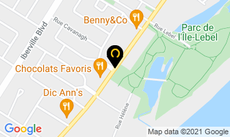 Laser Spa Inc in Repentigny map