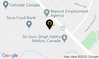Last Minute Staffing Inc in Mississauga map