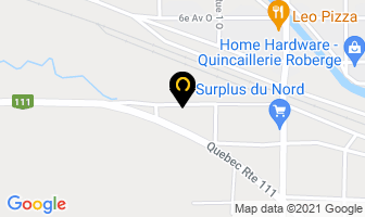 L'atelier Du Motard in La Sarre map