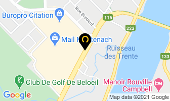 Latendresse Bijoutiers in Beloeil map