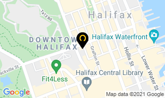Latimer D Kevin in Halifax map