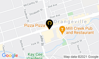 Laura Berry Gallery in Orangeville map