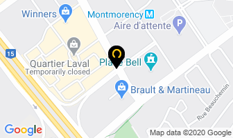 Laura Secord Inc in Laval map