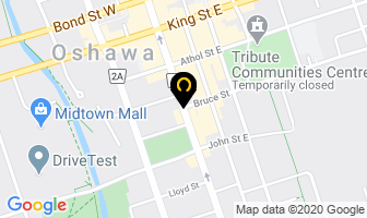 Laureen Brown in Oshawa map