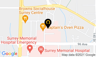 Laurel Place in Surrey map