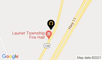 Laurier Township Fire Hall in South River map