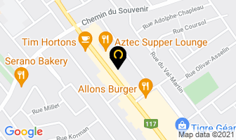 Lave Auto Excellence in Beauharnois map