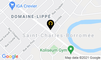 Lave-Auto Le Charlois in Saint-charles-borromée map