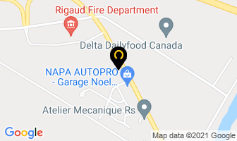 Lave Auto Rigaud in Rigaud map
