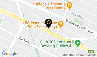 Lave-Auto Rive Sud in Longueuil map