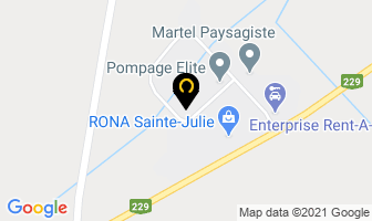 Lave Auto Ste Julie in Sainte-Julie map