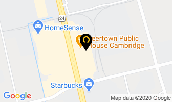 Lave Nails in Cambridge map