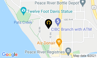 Lavergne Holdings Inc in Peace River map