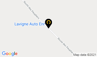 Lavigne Auto Enr in Alma map