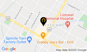 Lavish Salon in Listowel map