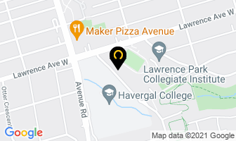 Lawrence Park Condominiums in Orillia map