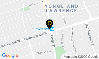 Lawrence Park Dentistry in Orillia map