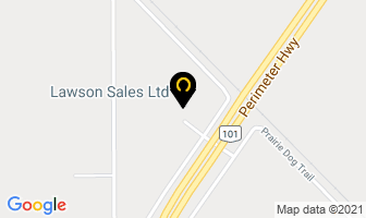Lawson Sales Ltd in Winnipeg map