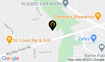 Lawton Realties Group Inc in Barrie map