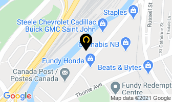 Lawton's Lawn Care Ltd in Saint John map