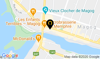 Lax3 Coiffure Esthetique in Magog map