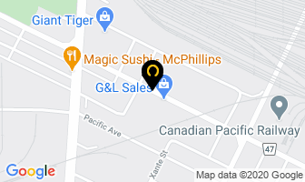 Lazareck Scrap Metal in Winnipeg map