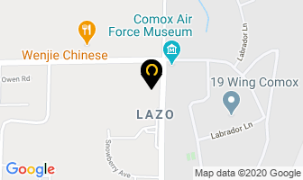 Lazo Barber Shop in Comox map