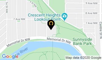 Lazy Day Raft Rentals in Calgary map