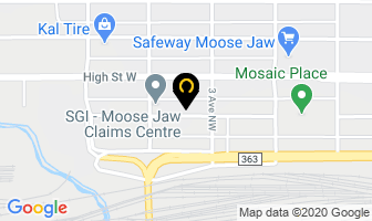 Lb Beattie Autobody in Moose Jaw map