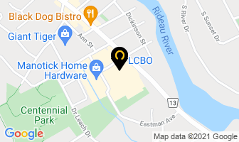 Lcbo in Guelph map