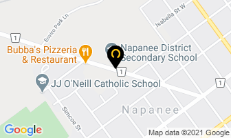 Ldsb-Napanee Educational Services in Napanee map