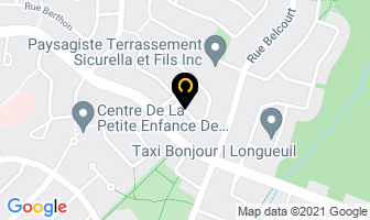 Le Atel Groupe Inc in Longueuil map