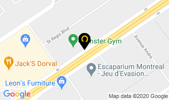 Le Bistro Fit in Dorval map